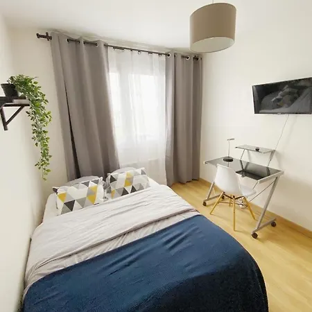 דירה Residence, Beaujoire, Parking Prive נאנט